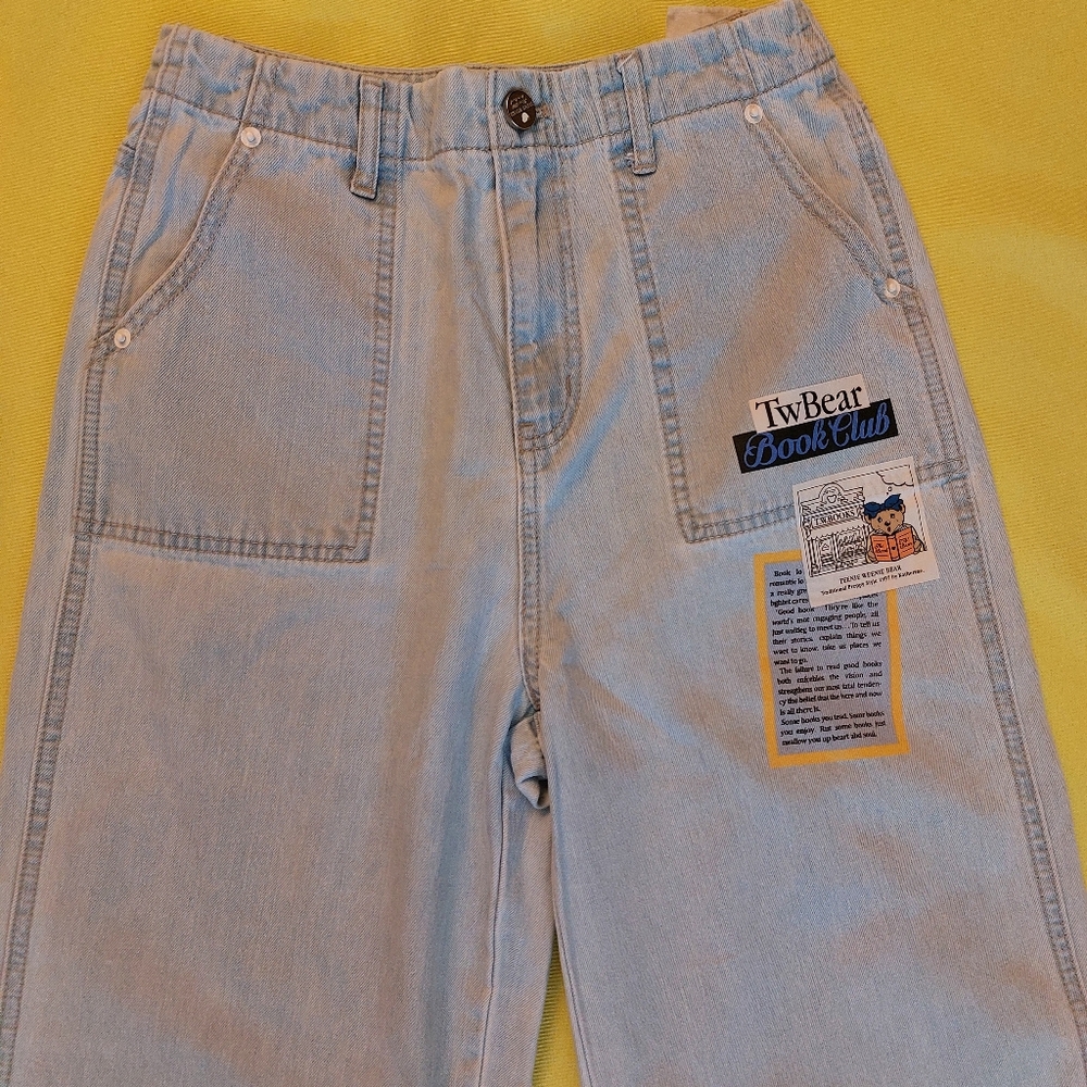 Teenie Weenie Bear 1997 TwBear Book Club Denim Jeans